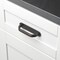 Gliderite Hardware 4-3/4 in. Oil Rubbed Bronze Rounded Back Plate 3-3/4 in. Center to Center - 5343-96-ORB 5343-96-ORB-1 - alternate 2
